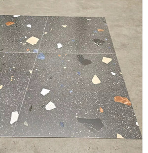 Terrazzo Anthracite Matt 59x59