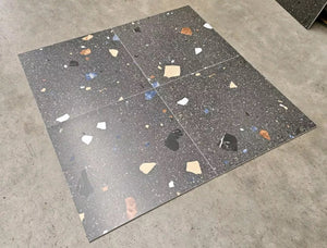 Terrazzo Anthracite Matt 59x59