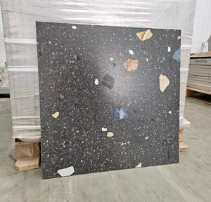 Terrazzo Anthracite Matt 59x59