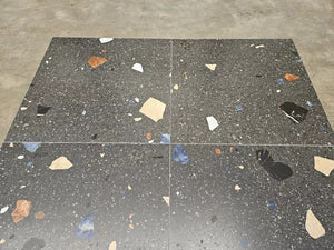 Terrazzo Anthracite Matt 59x59