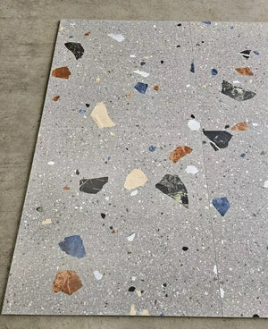 Terrazzo Grey Matt 59x59