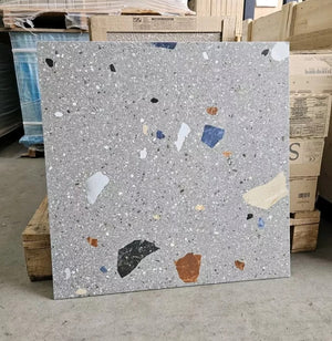 Terrazzo Grey Matt 59x59