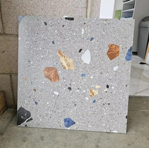 Terrazzo Grey Matt 59x59