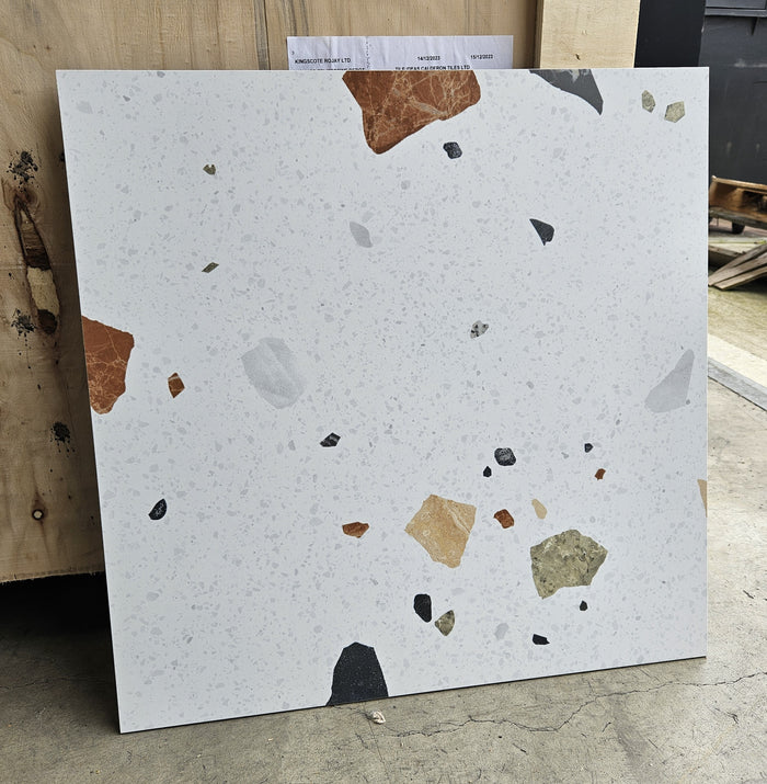 Terrazzo Blanco Matt 59x59