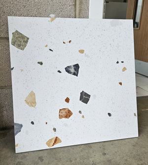 Terrazzo Blanco Matt 59x59